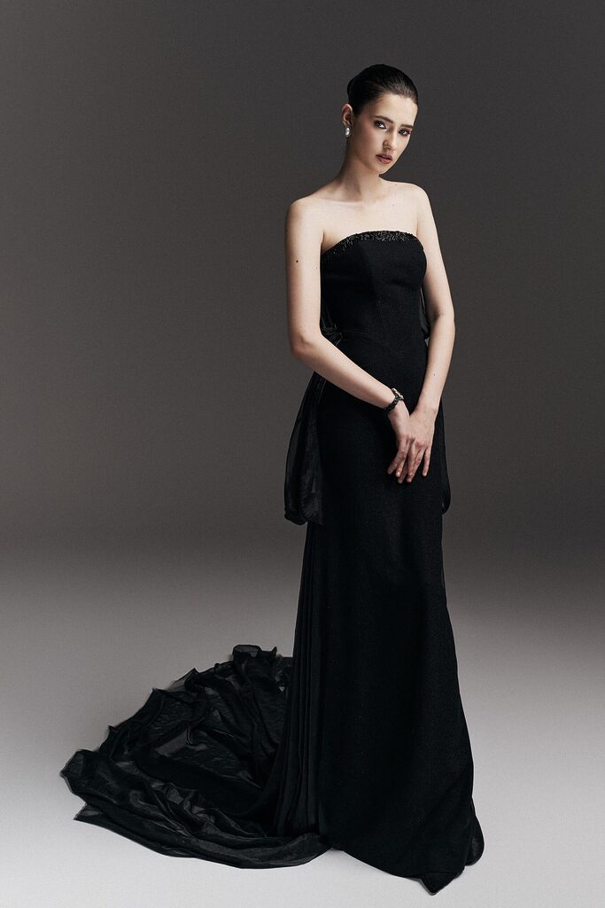 Luna Strapless Long Dress