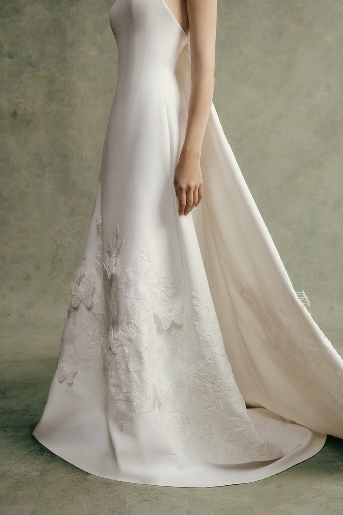 Seraphine Strapless Embroidered Long Dress