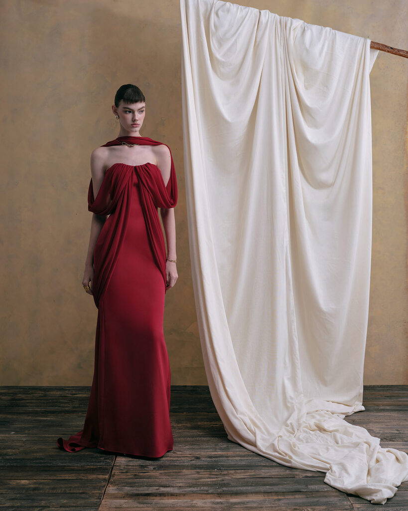 ROSALIND Strapless Mermaid Dress