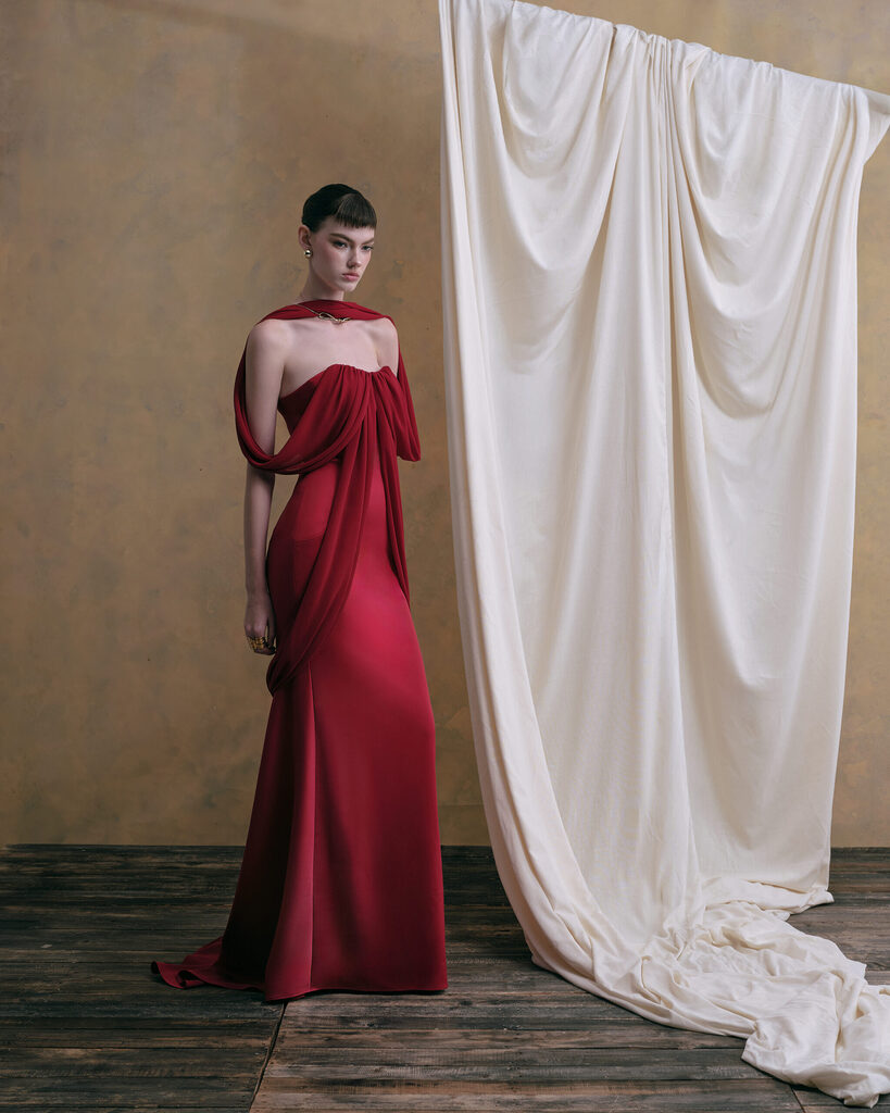 ROSALIND Strapless Mermaid Dress
