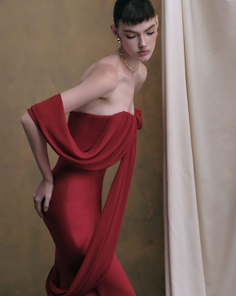 ROSALIND Strapless Mermaid Dress